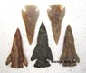 Picture of Bird Point Neolithic Arrowhead, Picture 1