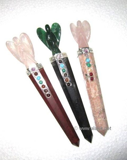 Picture of Chakra Angel Wands Mix stones