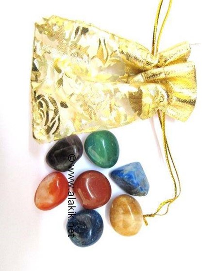 Picture of Chakra Tumble set with Pouch