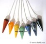 Picture of Chakra Facetted Pendulum Set, Picture 1