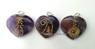 Picture of Amethyst Reiki 1 & 2 Heart Pendant Set, Picture 1
