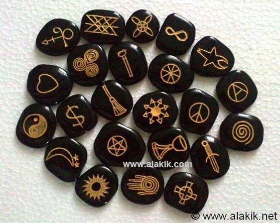 Picture of Wiccan Witch Craft Engrave stones