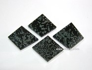 Picture of Snowflake Obsidian Pyramid