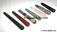 Picture of Mix Gemstone Faceted Massage Wands