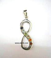 Picture of Chakra infinity 8 shap Pendant