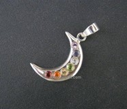 Picture of Chakra Moon Pendant