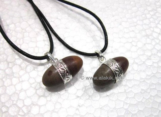 Picture of Shiva Lingam Pendant with cotton cord
