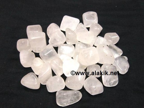 Picture of Indian Crystal Quartz Tumble stone