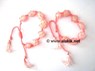 Picture of Rose Quartz Netted Tumble Drawstring Bracelet, Picture 1