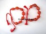 Picture of Red Carnelian Netted Tumble D-string Bracelet, Picture 1