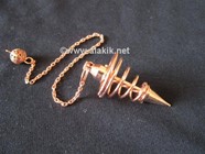 Picture of Metal Coil Pendulum Bronze