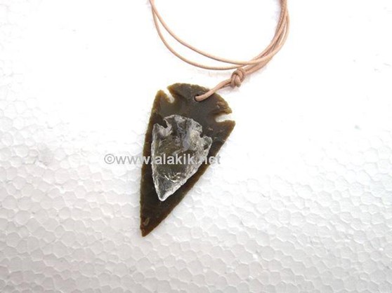 Picture of Twin Arrowhead Necklace