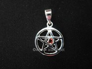 Picture of Pentacle Star with Garnet 925 Pendant