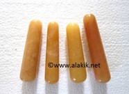 Picture of Yellow Jade Plain massage wands