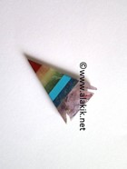 Picture of Bonded Chakra Arrowheads Pendant