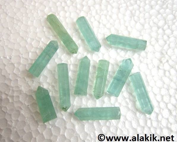 Picture of Green Fluorite Single Terminated Pencil Points