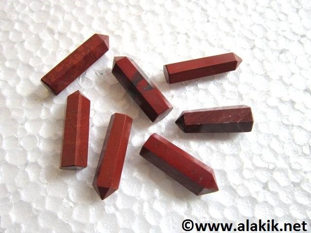 Picture of Red Jasper Single Terminated Pencil Point