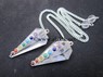 Picture of Crystal Pendulum w/.Chakra Cabs, Picture 1