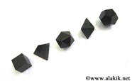 Picture of Black Tourmaline 5pcs Geometry Set