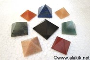 Picture of Mix Gemstone pyramids 23-28mm