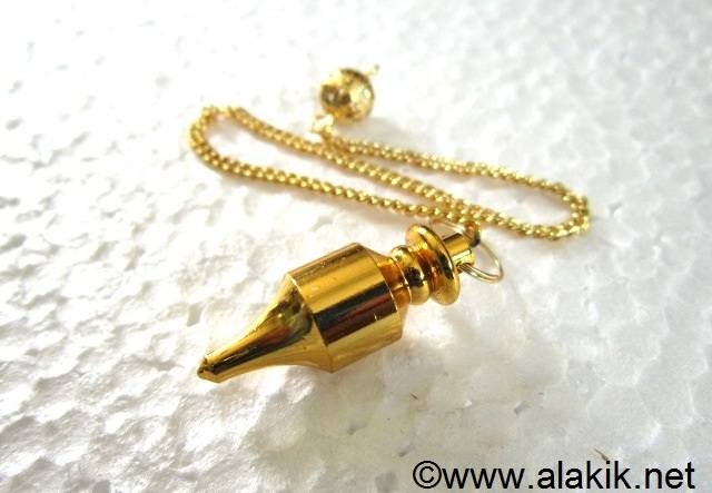 Picture of Golden Capsule point pendulum