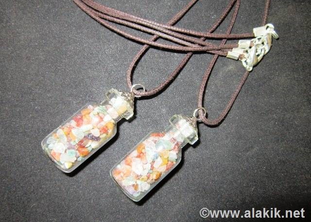 Picture of Chakra Bottle pendants