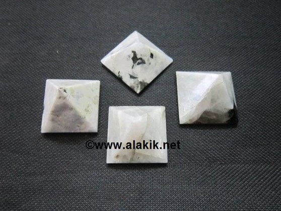 Picture of Rainbow Moonstone Pyramids 23-28mm