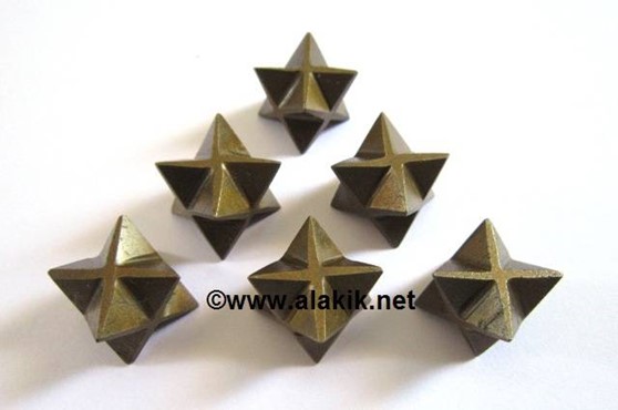 Picture of Pyrite Merkaba Star