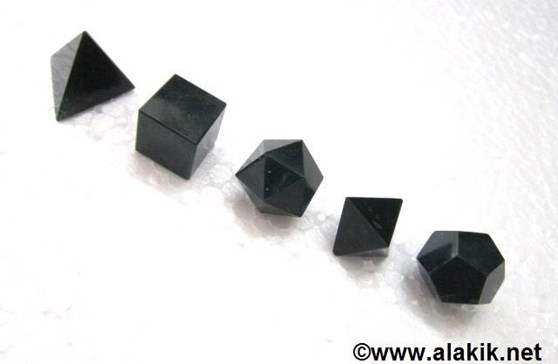 Picture of Blood Stone 5pcs Geometry set