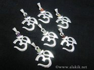 Picture of Chakra OM metal pendant Set