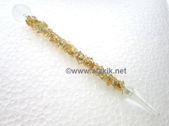 Picture of Citrine Fuse Wire Healing Stick