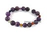 Picture of Amethyst Chakra Beads elastic  Bracelet, Picture 1