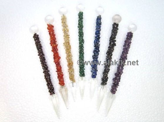 Picture of 7 Chakra Fuse wire healing stick set