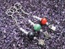 Picture of Gemstone Ball Charms key rings, Picture 1