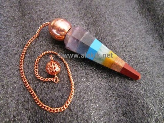 Picture of Bonded Chakra Bronze Modular Pendulum