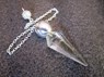 Picture of Crystal Quartz Faceted Silver Modular Pendulum, Picture 1