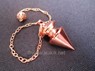 Picture of Metal Bronze pendulum with plate, Picture 1