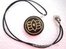 Picture of Black Shiv Eye amulet with cord, Picture 1