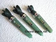 Picture of Green Aventurine Chakra angels wands