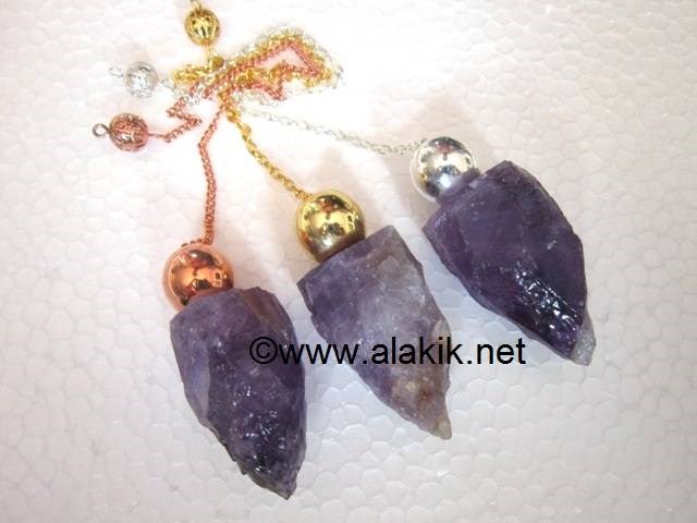 Picture of Raw Amethyst BGS Modular Pendulum