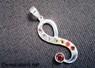 Picture of Chakra Cut Eight Pendant 925 silver, Picture 1