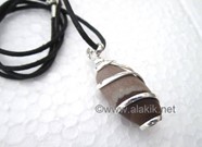 Picture of Wire Wrapped Lingam Pendant with cord