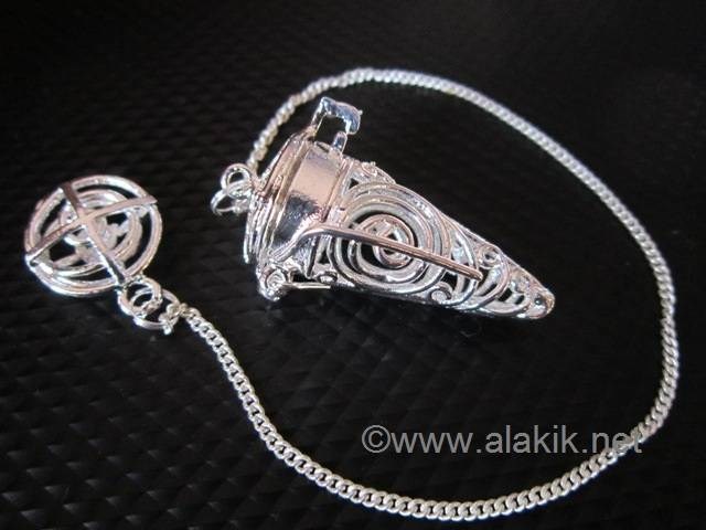 Picture of Silver Choko Reiki small Cage pendulum