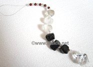 Picture of YinYang Suncatcher with Crystal