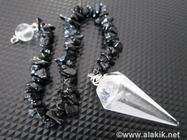 Picture of Crystal Quartz Pendulum with BT chain