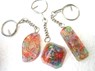 Picture of Mix design chakra orgone key rings, Picture 1