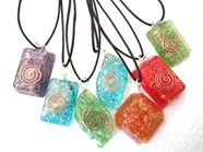 Picture of Mix Design orgone pendants with cords