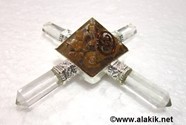 Picture of Camel Agate Orgone Pyramid Energy Generator