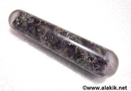 Picture of Amethyst smooth orgone massage wands