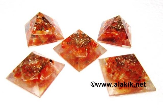 Picture of Baby Orgone Red Carnelian Pyramid